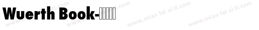 Wuerth Book字体转换
